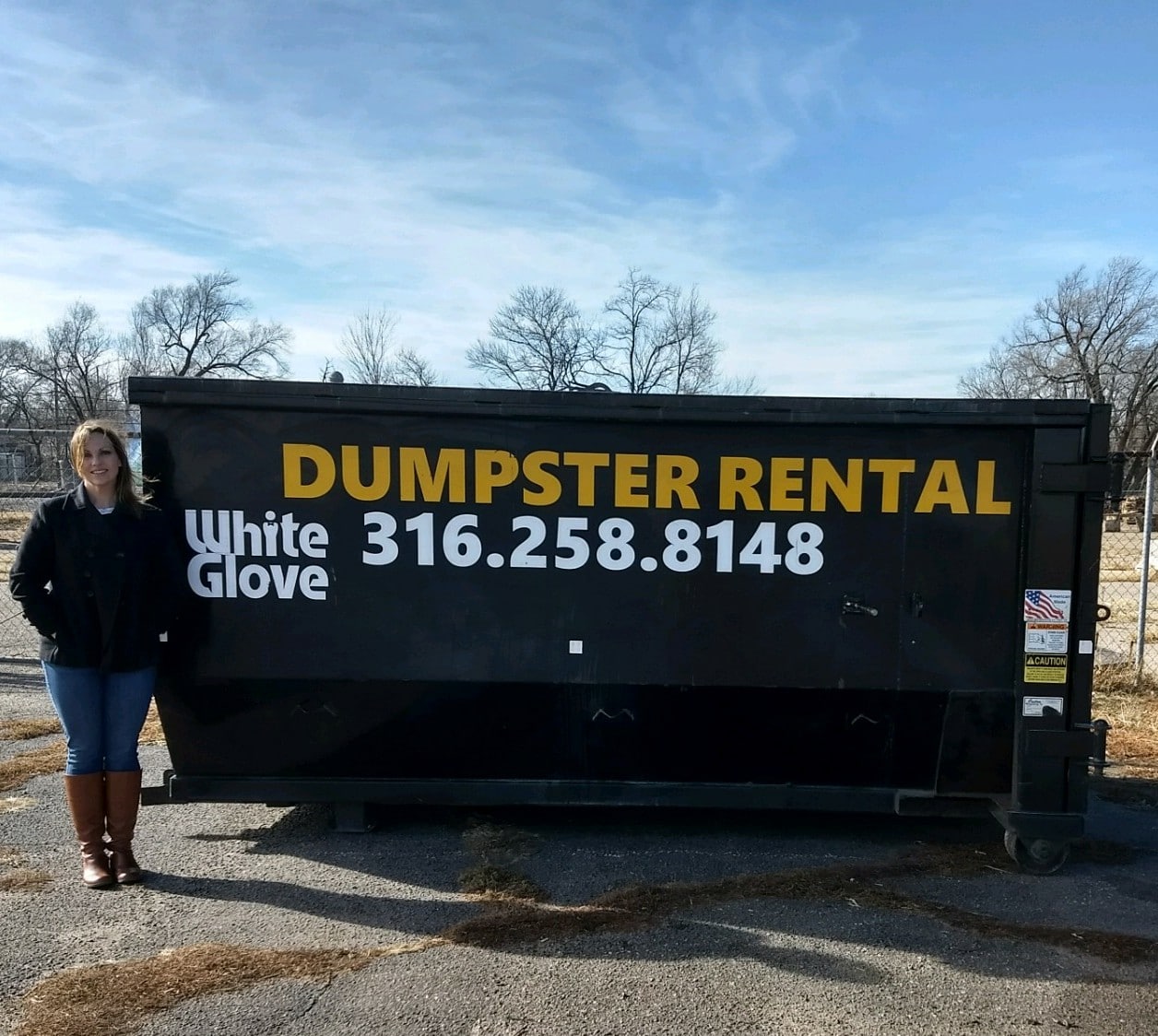 Valley Center, Ks Local Dumpster Rental White Glove Dumpster Rental